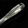 8.1" Realistic Glass Dildo Crystal Penis Vaginal G-spot Masturbation Anal Beads Plug Butt Plug Sex Toy for Female Women