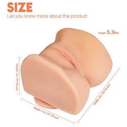 Topco TLC Bree Olson CyberSkin Vibrating Suction-Base Pussy and Ass