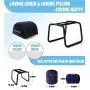 LSBY Position Enhancer Chair Novelty Grownup Toys - Position Assistance - Tiptop Durable and Easily Assemble One Size Hold up to 300lbs(Black), Multi-Chair Furniture Stimulating Handheld
