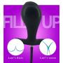Medical Grade Waterproof Silicone Expand Inflatable anāl Plúg Bùtt Toys for Male, Female and Beginners