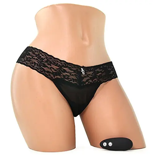 Electric/hustler Lingerie Toys Wireless Remote Control Vibrating Panties, Black, M/l Electric/hustler Lingerie Toys Wireless Remote Control Vibrating Panties, Black, M/l