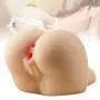 3D Realistic Sex Doll Male Masturbator Pussy Ass Adult Sex Toys for Men Hands Free Pleasure Pussycat Love Doll with Vagina and Anal Butt Mini Size