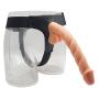 WY-Massagrel Ultra-Soft Stráp On Wand for Men Flesh - 12.6 Inch by by WY-Love