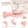 G Spot Rabbit Vibrator for Women,Realistic Dildo Clit Stimulator Waterproof Rechargeable with 10 Powerful Vibration Modes