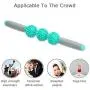 Muscle Roller Stick, Restore Pressure Point Muscle Roller Massage Stick, Flexible Body Massage Stick with Soft Spikes for Reducing Body Muscle Soreness (Green) Muscle Roller Stick, Restore Pressure Point Muscle Roller Massage Stick, Flexible Body Massage Stick with Soft Spikes for Reducing Body Muscle Soreness (Green)