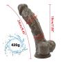 Lifelike Massagers Huge Size Massager and Health Material Bedding 909 (Color : Brown) Lifelike Massagers Huge Size Massager and Health Material Bedding 909 (Color : Brown)