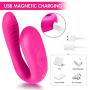 G-Spot Couples Vibrator for Clitoris Stimulation with 10M Remote Control,10 Suctions&Vibrations Nipple Anal Vagina Sucking Vibrator with Dual Motors,Adult Sex Toys for Women (Pink)