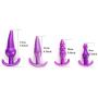 7PCS Silicone Jelly Anal Vibrator Beads Dildo Vibration Massager Sex Toys Masturbation Butt Plug Vibrator