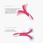 GESS Rechargeable Multifunctional Silicone Vibrator - 9 Patterns for Internal Stimulation - G-spot Vibe,clitroal Stimulator,male Prostate Massager,foreplay Teaser,powerful Vibration Anal Toy