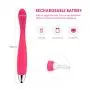 Anal Prostate Vibrator, SVAKOM Cici Soft Flexible Curved Finger G-spot Vibrators Adult Sex Toys For Couple or Women Sex Beginners Vibe Toy Masturbator Discreetly packed ( Plum Red )
