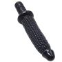 Brand New FAAK Corn Big Dildo Anal Plug Bumpy Adult Sex Toy with Handle (Black)