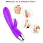 Cordless Quiet Dual Motor 30 Vibration Wireless Pleasure USB Rechargable Soft Waterproof Vi-bration Relax The Pressure Multi-Functional Massage Mode (Purple) Cordless Quiet Dual Motor 30 Vibration Wireless Pleasure USB Rechargable Soft Waterproof Vi-bration Relax The Pressure Multi-Functional Massage Mode (Purple)