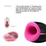 Sillther Male Masturbators Sex Toys with 7 Pulse Vibrators and Intelligent Heating(40℃), Masturbation Cup Oral Sex Vibration-Black Sillther Male Masturbators Sex Toys with 7 Pulse Vibrators and Intelligent Heating(40℃), Masturbation Cup Oral Sex Vibration-Black