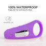 Vibrating Cock Ring with Wireless Control,Waterproof USB Rechargeable Penis Ring Vibrator,Sex Toy for Male Female or Couples