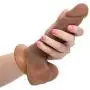 CalExotics Emperor Ballsy – PureSkin Pegging Dildo with Suction Cup Base – Hand Sculpted Waterproof Probe with Moveable Balls - Brown CalExotics Emperor Ballsy – PureSkin Pegging Dildo with Suction Cup Base – Hand Sculpted Waterproof Probe with Moveable Balls - Brown