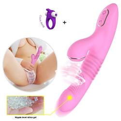 Massage Toy for Women Simulated Oral Sucking Toy Multi Speeds Vibration Suction Soft Touch Internal Muscle Relaxation