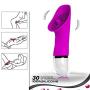 Noiseless Wand Wireless Tongue Vîbrant Waterproof 30-Frequency Vibration Wand Sucking Tool