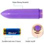 Temperature Discolor Sex Toys, Mini Bullet Vibrator 16 Speeds Powerful Waterproof G-spot Massager,Vibration Masturber Toy for Women,Vibe Massager