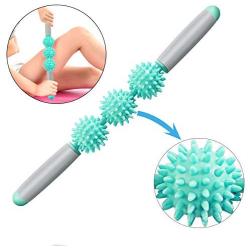 Eurobuy Manual Massage Sticks,Muscle Roller Massage Sticks,Deep Tissue Myofascial Treatment,Fascia Release Cellulite Blasting Remover,Myofascial Release Tools (Mint Green)