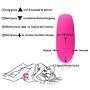 Portable Couple Vibrant Toy USB Rechargeable Silicone Waterproof U Type Speed G-Spotter for Women Couple