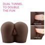 Y-NOT 3D Lifelike Ass Male Masturbator Sex Doll Silicone Sex Toys Realistic Love Doll with Vagina and Anal Holes Pussy Anal Adult for Men