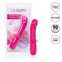 CalExotics Grip Thruster Probe – Waterproof G Spot Dildo for Women – Adult Silicone Dong Sex Toy for Couples - Pink