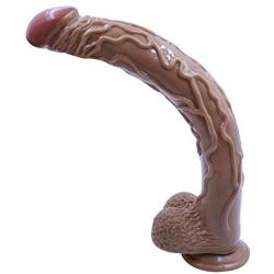 JRZDFXS Silicone Realistic Soft 16.53 inch Silicone Hands Huge Massage with Strong Suction Cup for Women Care Tool Personal Body