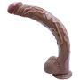 JRZDFXS Silicone Realistic Soft 16.53 inch Silicone Hands Huge Massage with Strong Suction Cup for Women Care Tool Personal Body