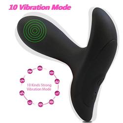 Lfcmf Waterproof Anàl Vibrator with Multiple Vibration Frequencies for Male,Skin-Friendly Rechargeable Próstátê S~ex Toy,Tshirt