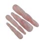 Rose Quartz Spiral Yoni Wand | Crystal Dildo | Crystal Sex Toys | Pleasure Wand | Certified Gemstones