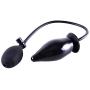 Meixx Inflatable Anal Plug Toys, Vaginal G-Spot Anal Toy, Portable Anal Butt Plugs Sex Toys Masturbation of Lgbts and women or Couples, Premium Silicone Fetish Anal Butt Plugs Anal Trainer Toys(Black)