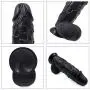 Whtao Lifelike Huge Women Personal Relax Massager Material - Realistic Dîldɔ (Color : Black) Whtao Lifelike Huge Women Personal Relax Massager Material - Realistic Dîldɔ (Color : Black)