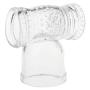 ❤H-YANG Transparent Big Magic Wan-d Headgear Vibrantor Caps for Men Magic Wan-d