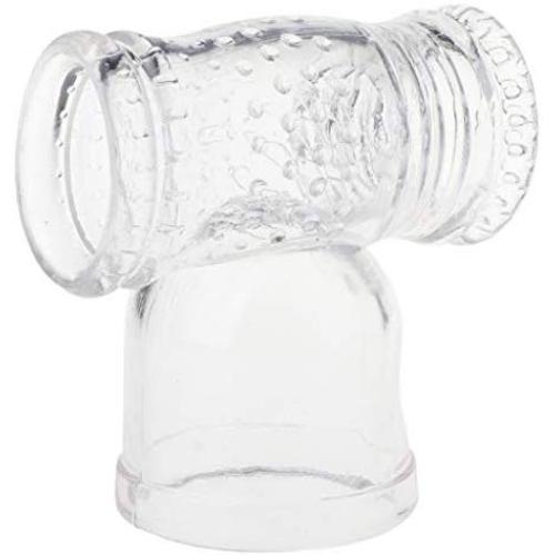 Sixinu Transparent Big AV Wand Headgear Massagers Headgear for Male Massagers Magic Wand