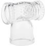 Sixinu Transparent Big AV Wand Headgear Massagers Headgear for Male Massagers Magic Wand