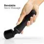Sunanth Waterproof Cordless Personal Massager - Rechargeable - Premium Handheld Body Wand with Magic Powerful Therapeutic Vibrations - USB - Stress Away Sport Recovery Sunanth Waterproof Cordless Personal Massager - Rechargeable - Premium Handheld Body Wand with Magic Powerful Therapeutic Vibrations - USB - Stress Away Sport Recovery
