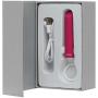 Doc Johnson iVibe Select - iPlease - Powerful 20 Function Vibrator with Silicone Grip Ring - Quiet Motor, Small Size, Waterproof, USB Rechargeable - Pink/White