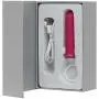 Doc Johnson iVibe Select - iPlease - Powerful 20 Function Vibrator with Silicone Grip Ring - Quiet Motor, Small Size, Waterproof, USB Rechargeable - Pink/White Doc Johnson iVibe Select - iPlease - Powerful 20 Function Vibrator with Silicone Grip Ring - Quiet Motor, Small Size, Waterproof, USB Rechargeable - Pink/White