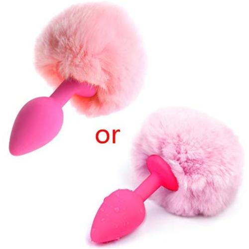 Fanct New Funny Love Faux Fox Tail Buttpluģ