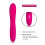 100% Waterproof Wand Massager - 30 Speeds Mode by Dual Powerful Motors - Medical Grade Silicone - USB Charging, Silent -Used to Relieve Muscle Pain After Exercise, Relax The Pressure (Pink)