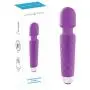 London Luxury BRRC303 Powerful Wand Personal Cordless Massager, 20 Modes and 8 Speed Patterns, USB Rechargeable, Purple