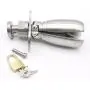 ThinkMax Chastity Device Stainless Steel Butt Plug Heavy Lock Petal Expension Anal Chastity for Advanced Fetish BDSM Game ThinkMax Chastity Device Stainless Steel Butt Plug Heavy Lock Petal Expension Anal Chastity for Advanced Fetish BDSM Game