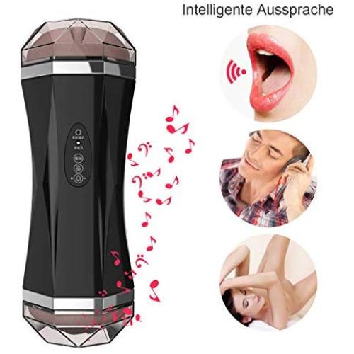 Automatic Electronic Massage Piston Cup Sucking 360° Rotating Cup Pocket Puss-ey Stroker, USB Charging Male Strong Sucking Vibrating Toys Pussy for Men Sexy Underwear for Men