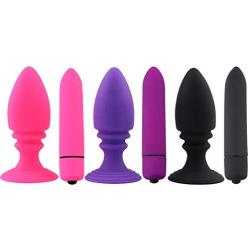 Silicone Amal Plug Toys with 10 Modes