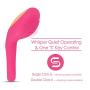 SVAKOM Tyler Penis Ring Vibrator Rechargeable Sex Toy Powerful Vibrating Cock Ring for Male or Couples (Plum Red)