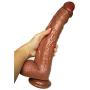 QJFYJ-001 Oversized Waterproof Handsfree Massager wiht Strong Suction Cup for Women 13inch