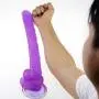 LLGGDD 16-inch Ultra-Long Soft V-Î-Brâtors Reality Dî`Ld.ɔS Silicone Medical Material with Suction Cup Stick Safe Soft Beginner (Color : D) LLGGDD 16-inch Ultra-Long Soft V-Î-Brâtors Reality Dî`Ld.ɔS Silicone Medical Material with Suction Cup Stick Safe Soft Beginner (Color : D)