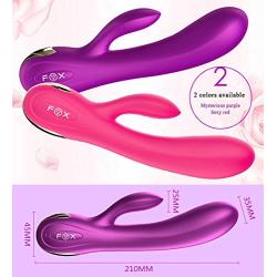 V2 Repeated Charge Rabbit Massager 100% Waterproof Intelligent 10-speed Vibration G-Spot Massager - Clitoral Stimulator Masturbation Sex Toys for Women