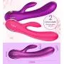 V2 Repeated Charge Rabbit Massager 100% Waterproof Intelligent 10-speed Vibration G-Spot Massager - Clitoral Stimulator Masturbation Sex Toys for Women V2 Repeated Charge Rabbit Massager 100% Waterproof Intelligent 10-speed Vibration G-Spot Massager - Clitoral Stimulator Masturbation Sex Toys for Women