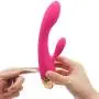 Electric Deep Tissue Massage for Back Muscle Foot Neck Shoulder Leg Body Pain Relief Car Home Office… (Pink-a)